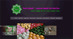 Desktop Screenshot of paketaqiqahmurah.com